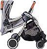 Прогулянковий візок FreeON (5-ти точковий ремінь безпеки, регульована спинка) NANO Grey 39197 Сіра, фото 10