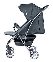 Прогулянковий візочок FreeON (0+, регулювання спинки, 5-ти точкові ремені безпеки) LUX Grey 44534 Сіра, фото 4