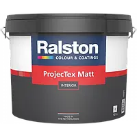 Матовая водорастворимая краска Ralston Projec Tex Mat W 10 л