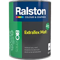 Ralston Extra Tex Matt 2 BTR, матовая краска для внутреннего применения, 0.9 л