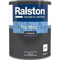 Ralston Pro Matt 3 W/BW матовая краска для стен и потолков, 1 л