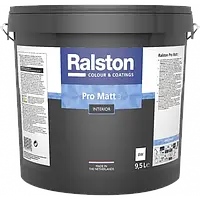 Ralston Pro Matt 3 W/BW матовая краска для стен и потолков, 10 л