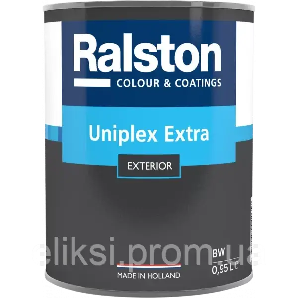 Ralston Uniplex Extra BW фасадна фарба, 0.95 л