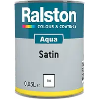 Ralston Aqua Satin BW глянсова атласна емаль, 0.95 л