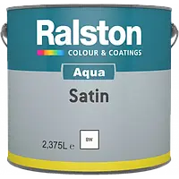 Ralston Aqua Satin BW атласна глянсова емаль, 2.375 л