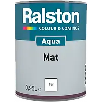 Ralston Aqua Mat BW шелковисто-матовая эмаль, 0.95 л