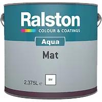 Ralston Aqua Mat BW шовковисто-матова емаль, 2.375 л