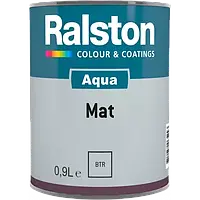 Ralston Aqua Mat BTR шовковисто-матова емаль, 0.9 л