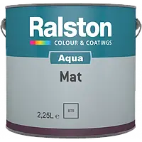 Ralston Aqua Mat BTR шовковисто-матова емаль, 2.25 л