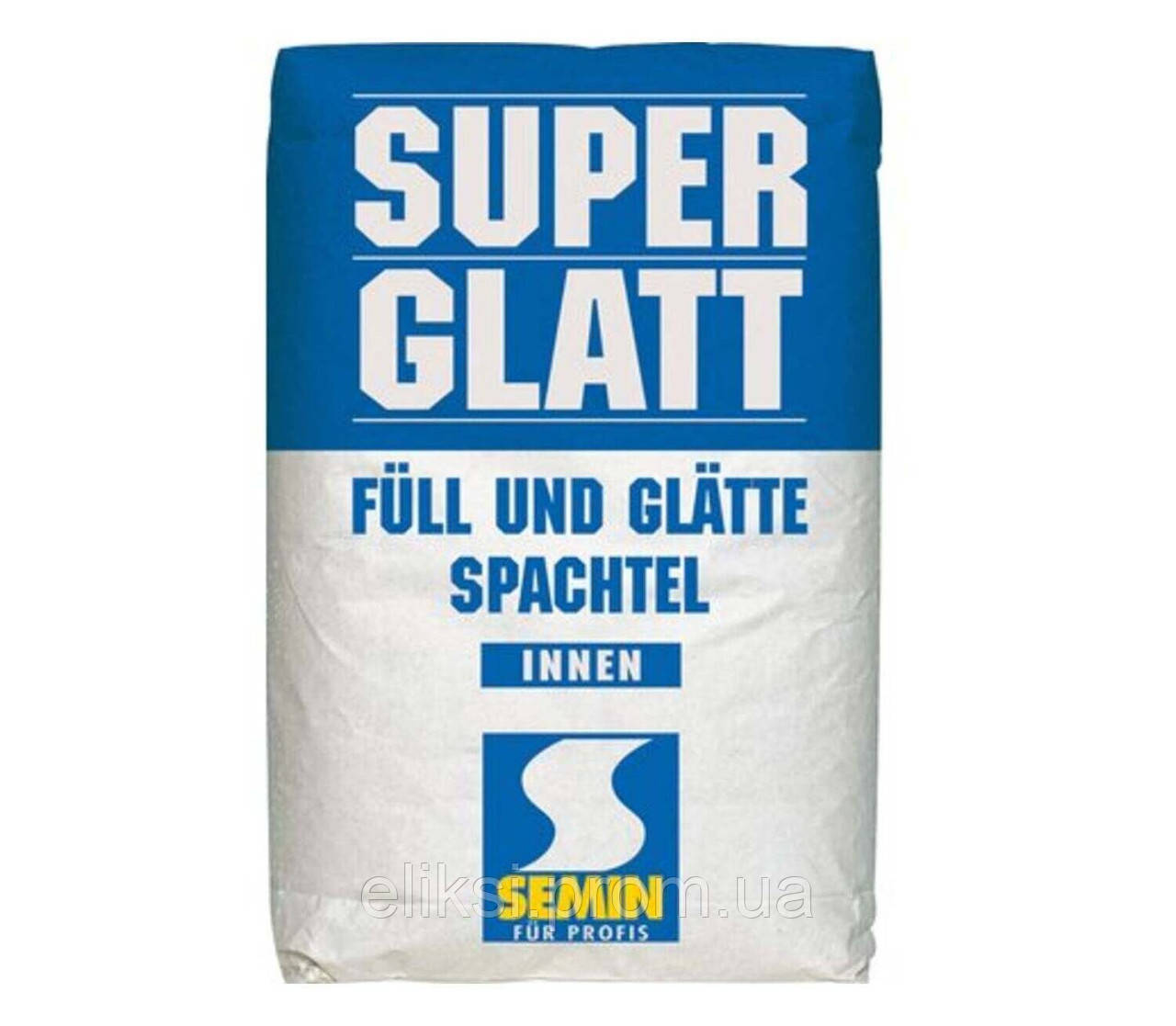 Фінішна гіпсова шпаклівка Super Glatt 25 кг (СУПЕР ГЛАТТ)