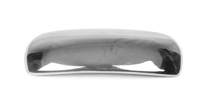 Хром накладки на ручки Mitsubishi Colt 2004-2012 Мітсубісі Кольт (задня 1шт нержавіюча сталь), фото 1