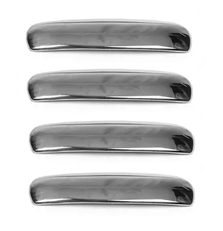 Хром накладки на ручки Mitsubishi Colt 2004-2012 Мітсубісі Кольт (4шт нержавіюча сталь), фото 1