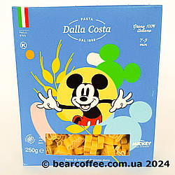 Макарони у формі мікі мауса кольорові Mickey Mouse Dalla Costa 250 gramm