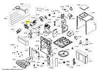 12003430 12003430 заварочный блок для кофемашины Bosch