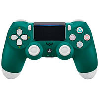 Джойстик беспроводной для Sony PS4 V2 с цветной индикацией и возможностью индивидуальной настройки Зеленый