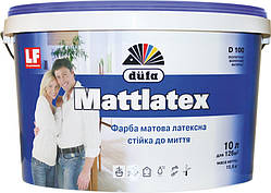 DUFA Фарба латексна матова Mattlatex D100, 10 літрів