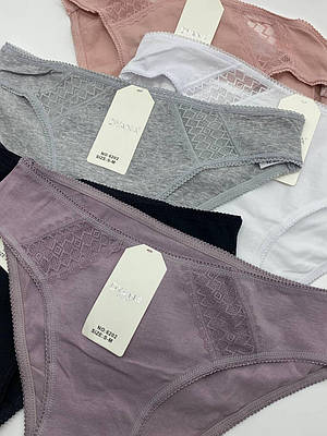 Жіночі трусики бавовняні молодіжні сліпи DYANA однотонні 6202