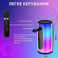 Колонка bluetooth портативная беспроводная Pulse 6 с микрофоном 10 Вт водонепроницаемая с аккумулятором