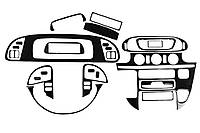 (cdi, 2000-2006) Накладки на панель (Meric) Черный рояль для Mercedes Sprinter DG