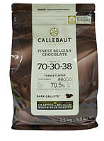 Бельгийский Черный шоколад 70 % Barry Callebaut 2,5 кг