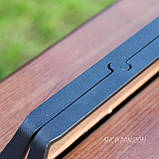 Набір шампурів у дерев'яній коробці "БАДЬОРИЙ", фото 6