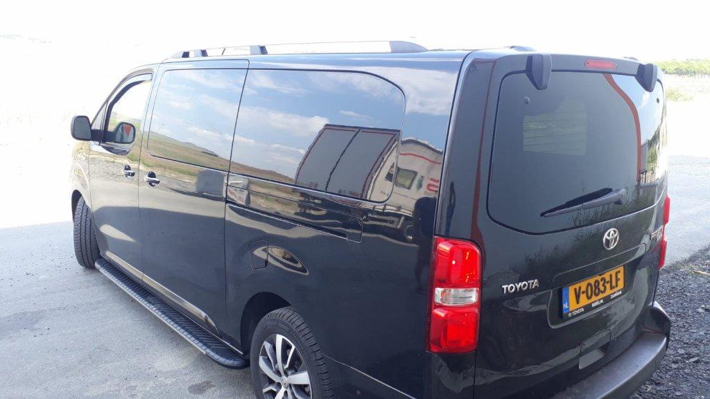 Рейлинги Skyport (серые) M база для Opel Vivaro 2019-2024 гг DG - фото 2 - id-p2127355090