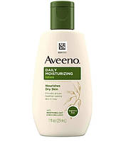 Дорожный размер 29 мл Aveeno Ежедневный увлажняющий лосьон Daily Moisturizing Lotion для сухой кожи