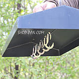 Коптильня гарячого копчення з неіржавкої сталі 255х350х270 1.5 мм, фото 5