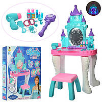 Детский игровой Трюмо/туалетный столик Frozen музыкальный с аксессуарами в коробке