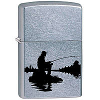 Зажигалка Zippo 207 Fisherman CLASSIC street chrome