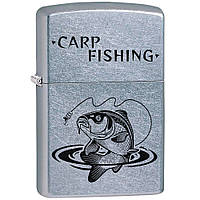 Зажигалка Zippo 207 Carp CLASSIC street chrome