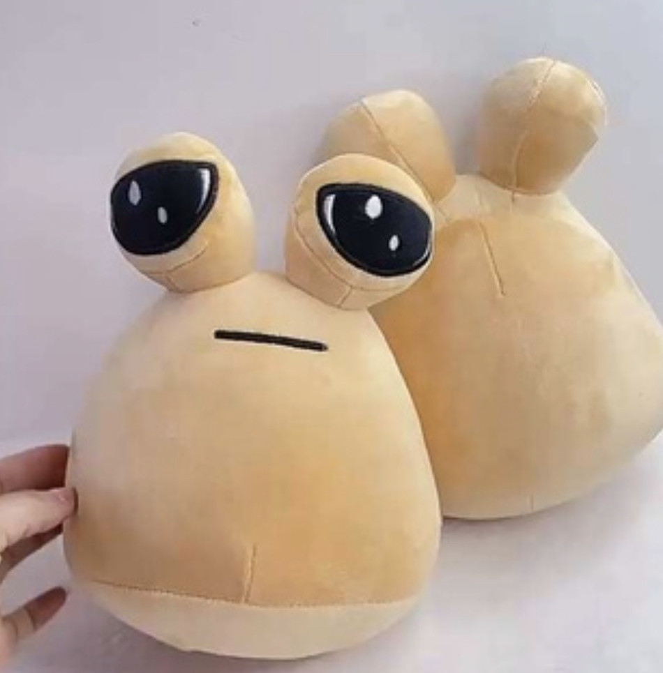 М'яка іграшка Пу Alien pou 22 cm, плюшева м'яка іграшка прибулець Pou