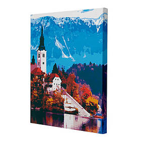 Картина за номерами Riviera Blanca Австрійський пейзаж 40x50 см (RB-0040)