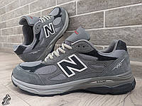 Стильные мужские кроссовки New Balance 990 \ Нью Беланс 990 \ 42