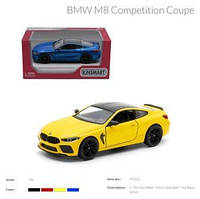 Модель легкова BMW M8 COMPETITION COUPE 5'' KT5425W метал.інерц.відкр.дв.4кол.кор./96/ KT5425W irs