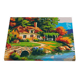 Картина за номерами Riviera Blanca Сонячна садиба 40x50 см (RB-0045)