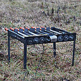 Автоматична шашличниця на ніжках на 8 шампурів, фото 3