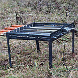 Автоматична шашличниця на ніжках на 8 шампурів, фото 6