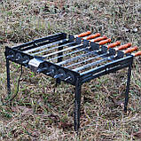 Автоматична шашличниця на ніжках на 8 шампурів, фото 7