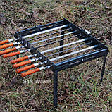 Автоматична шашличниця на ніжках на 8 шампурів, фото 8