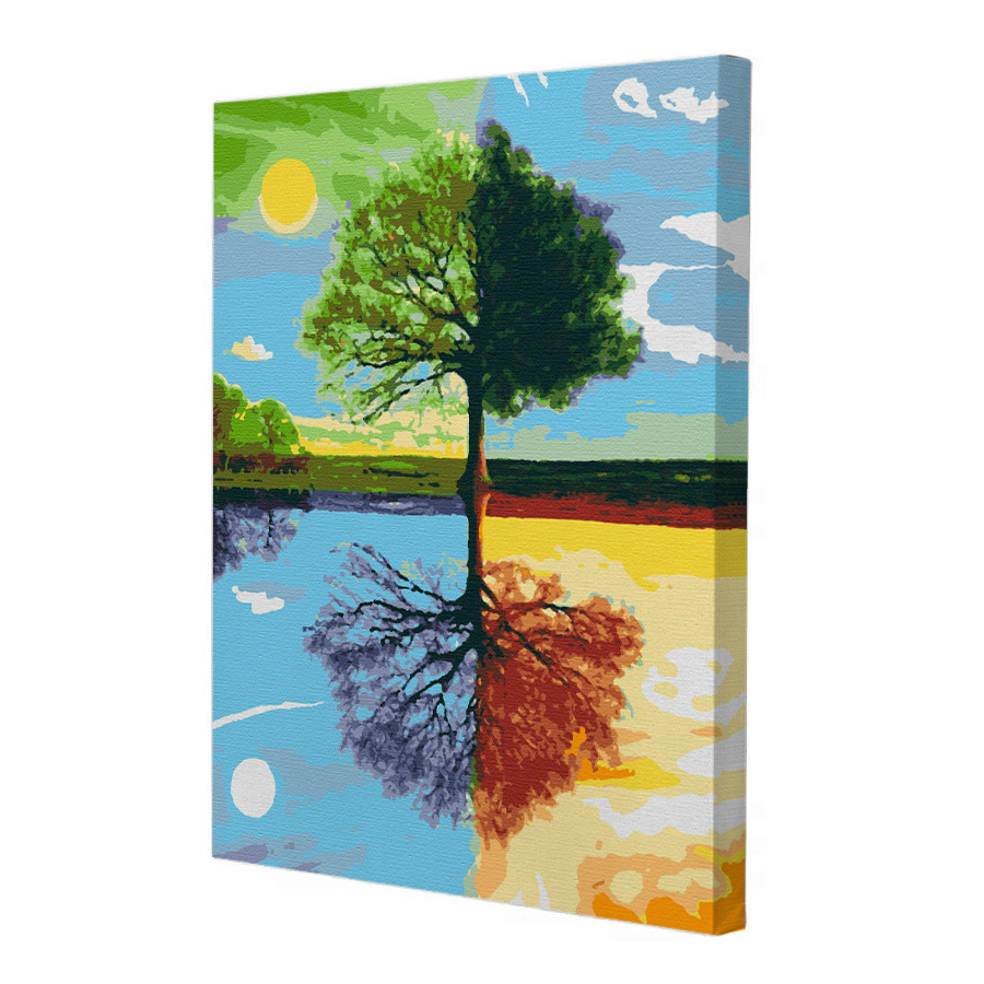 Картина за номерами Riviera Blanca 4 сезони 40x50 см (RB-0070)