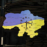Настінний годинник, годинник "Україна", УФ-друк, фото 3