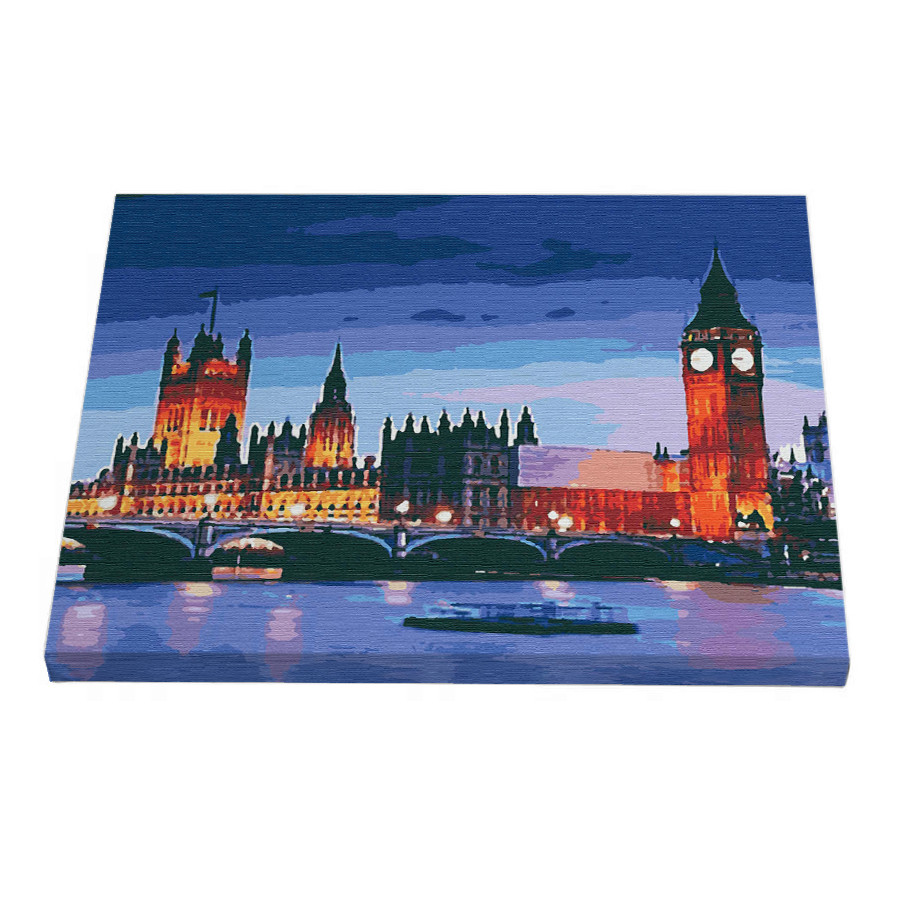 Картина за номерами Riviera Blanca Лондон 40x50 см (RB-0087)