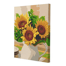 Картина за номерами Riviera Blanca Сонце у глечику 40x50 см (RB-0094)