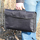 Чохол чорний (оксфорд) для мангала-валізана на 6 шампурів, фото 3