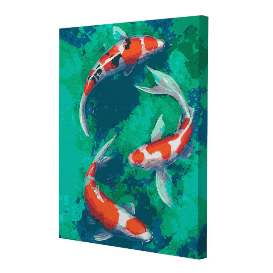 Картина за номерами Riviera Blanca Коі 40x50 см (RB-0108)