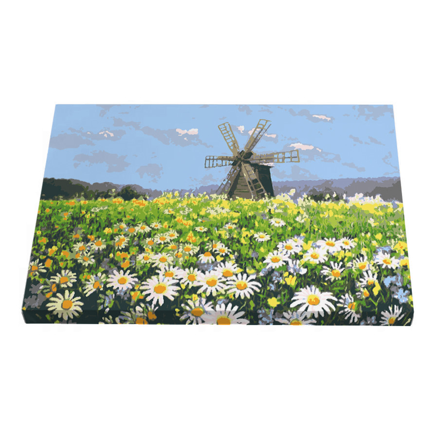 Картина за номерами Riviera Blanca Ромашкове поле 28x40 см (RB-0160)