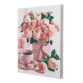 Картина за номерами Riviera Blanca Квіти для коханої 40x50 см (RB-0242)