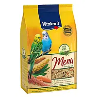 Vitakraft Premium Menu + Vita Herbs 1 кг корм для волнистых попугаев Витакрафт (139368-24) NY