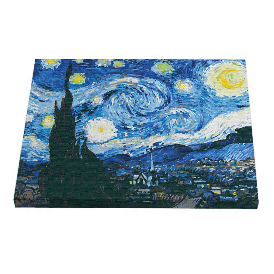 Картина за номерами Riviera Blanca Зоряна ніч 40x50 см (RB-0381)